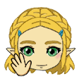 Zelda Wave Emote
