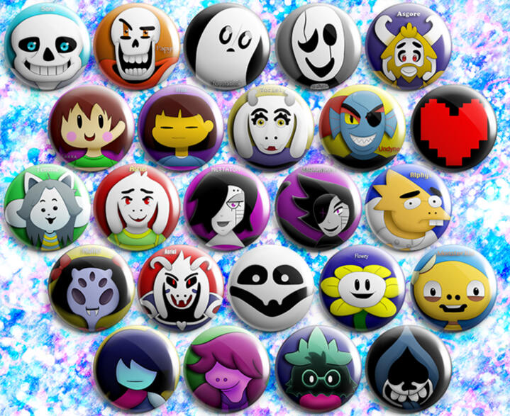 Undertale Undertale Buttons