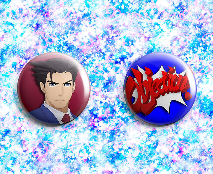 Ace Attorney Buttons